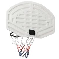 Basketbalbord 90x60x2 cm polyetheen wit 4