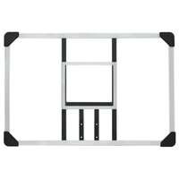 Basketbalbord 90x60x2,5 cm polycarbonaat transparant 8