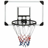 Basketbalbord 71x45x2,5 cm polycarbonaat transparant 2