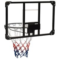 Basketbalbord 71x45x2,5 cm polycarbonaat transparant 4
