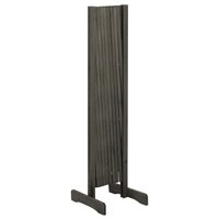 Tuinlatwerk 180x100 cm massief vurenhout grijs 4