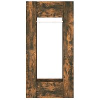 Gangkasten 2 st bewerkt hout gerookt eikenkleurig 7