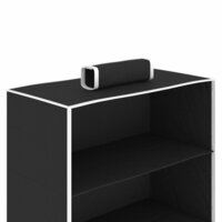 Kledingorganisers hangend 2 st met 10 schappen stof 7