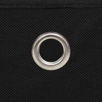 Opbergboxen 4 st 32x32x32 cm nonwoven stof zwart 6