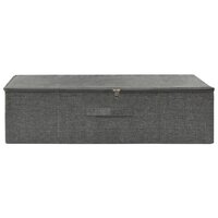 Opbergbox 70x40x18 cm stof antracietkleurig 3