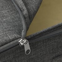 Opbergboxen 2 st 43x34x23 cm stof antracietkleurig 9