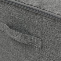 Opbergboxen 2 st 43x34x23 cm stof antracietkleurig 10