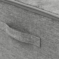 Opbergboxen 2 st 43x34x23 cm stof grijs 10