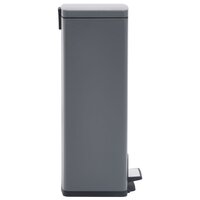 Pedaalemmer met anti-vingerafdruk 30 L RVS grijs 4