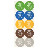 Vuilnisbakken 3 st stapelbaar 75 L antracietkleurig 9