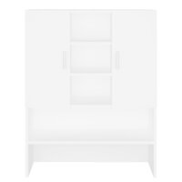 Wasmachinekast wit 11