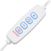 Kaptafel met LED 90x50x132,5 cm bewerkt hout bruin eikenkleur 12