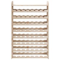 Wijnrek met bovenblad 72,5x25x111,5 cm massief grenenhout 5