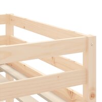 Kinderhoogslaper met ladder 90x200 cm massief grenenhout 9