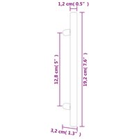 Handvatten 10 st 128 mm roestvrij staal zilverkleurig 8