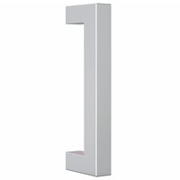 Handvatten 10 st 96 mm roestvrij staal zilverkleurig 3