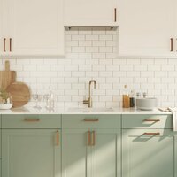 Handvatten 10 st 128 mm roestvrij staal bronskleurig 4