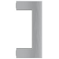 Handvatten 20 st 64 mm roestvrij staal zilverkleurig 7