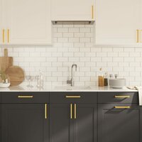 Handvatten 20 st 160 mm roestvrij staal goudkleurig 4