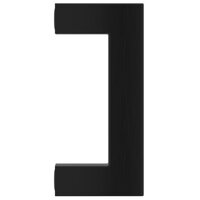 Handvatten 20 st 64 mm roestvrij staal zwart 6