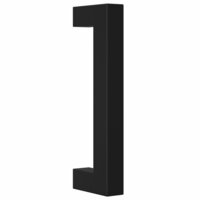 Handvatten 20 st 96 mm roestvrij staal zwart 3