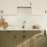 Handvatten 20 st 96 mm roestvrij staal zwart 4