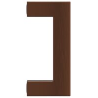 Handvatten 20 st 64 mm roestvrij staal bronskleurig 6