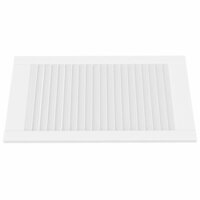 Kastdeur met lamellen 69x39,4 cm massief grenenhout wit 3