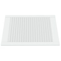 Kastdeuren met lamellen 2 st 69x49,4 cm massief grenenhout wit 3
