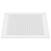 Kastdeuren met lamellen 4 st 69x49,4 cm massief grenenhout wit 3