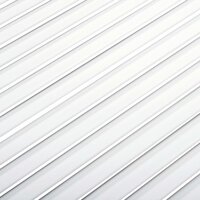 Kastdeur met lamellen 99,3x39,4 cm massief grenenhout wit 5