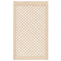 Kastdeuren met latwerk 2 st 59,5x99 cm massief grenenhout 3