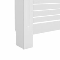 Radiatorombouw 152x19x81,5 cm MDF wit 6