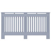 Radiatorombouw 152x19x81,5 cm MDF antraciet 3