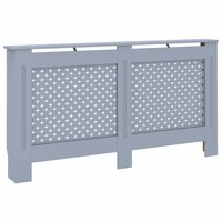 Radiatorombouw 152x19x81,5 cm MDF antraciet 2
