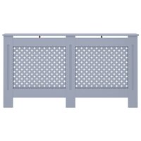 Radiatorombouw 152x19x81,5 cm MDF antraciet 3