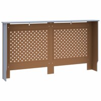 Radiatorombouw 152x19x81,5 cm MDF antraciet 5