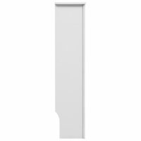 Radiatorombouwen 2 st 152x19x81,5 cm MDF wit 5