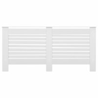 Radiatorombouwen 2 st 172x19x81,5 cm MDF wit 4