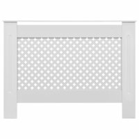 Radiatorombouwen 2 st 112x19x81,5 cm MDF wit 4