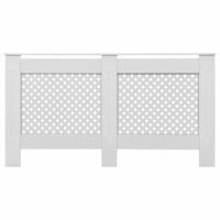 Radiatorombouwen 2 st 152x19x81,5 cm MDF wit 4