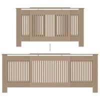 Radiatorombouw 205 cm MDF 5