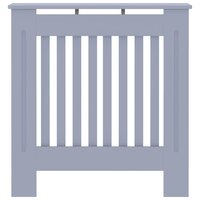 Radiatorombouw 78 cm MDF grijs 3