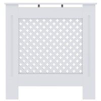 Radiatorombouw 78 cm MDF wit 3