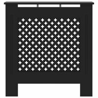 Radiatorombouw 78 cm MDF zwart 3