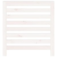 Radiatorombouw 79,5x19x84 cm massief grenenhout wit 5