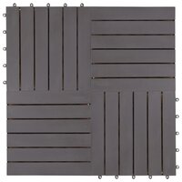 Terrastegels 30 st 30x30 cm massief acaciahout greywash 3