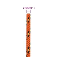 Boottouw 2 mm 50 m polypropyleen oranje 6
