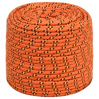 Boottouw 6 mm 25 m polypropyleen oranje 2