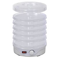 Voedseldroger met 6 stapelbare lades rood 3